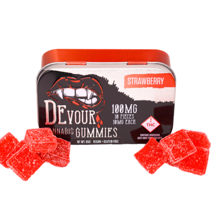 Devour Strawberry thc Gummies