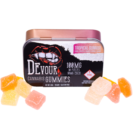 Devour Tropical Sunrise Gummies